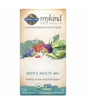 Mykind Organics Men’s 40+ Multi - pro muže - 120 tablet